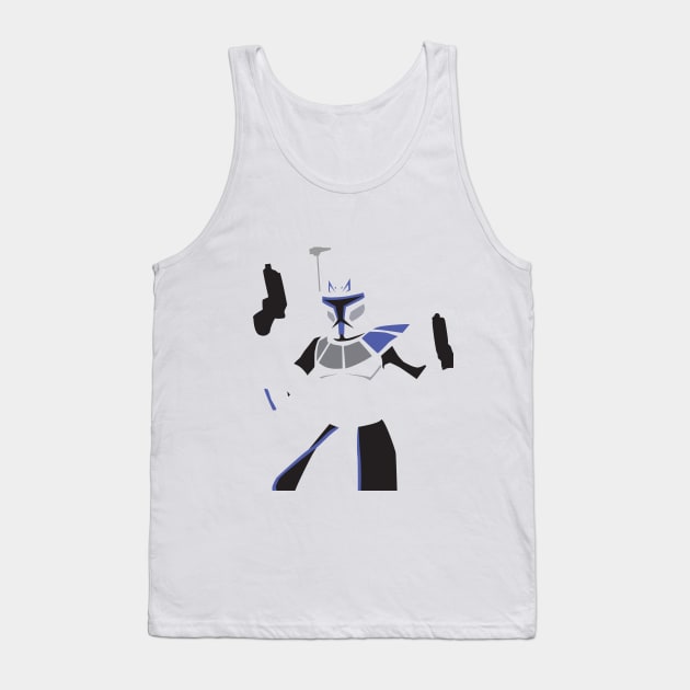 Clone Captain Commander Rex Tank Top by trashinmakati